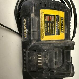 DeWalt Black and Yellow Battery Charger
